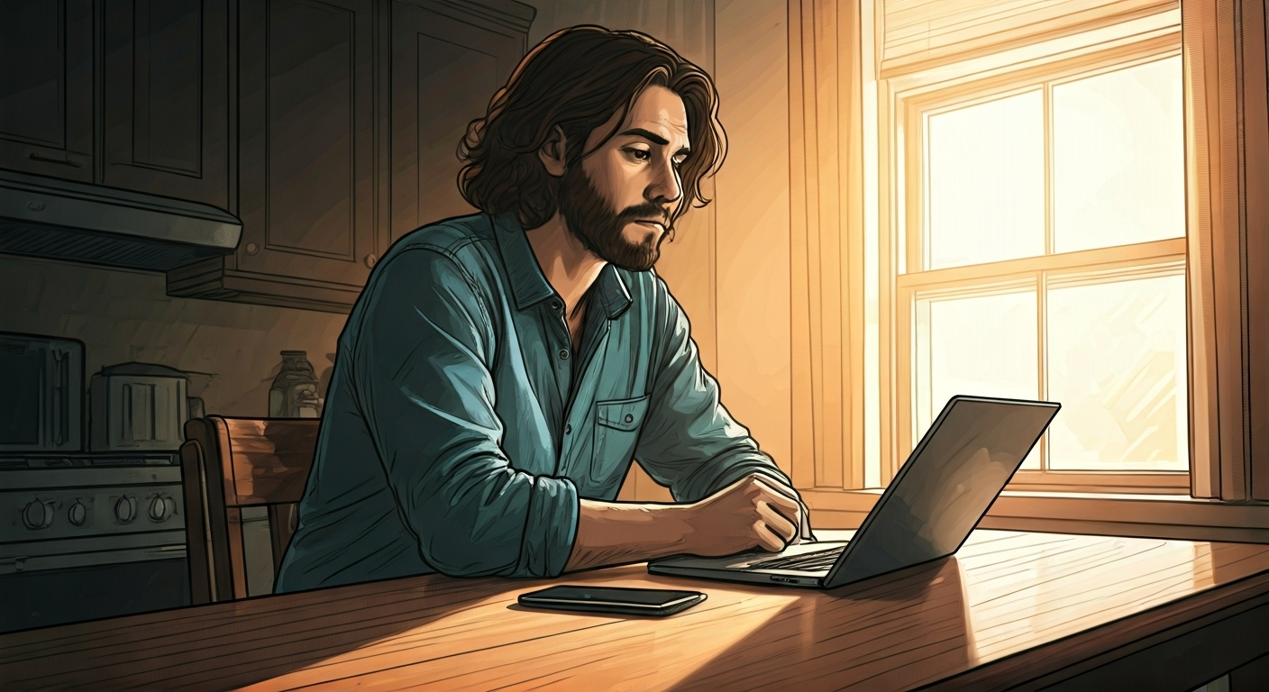 person comparing pension annuity