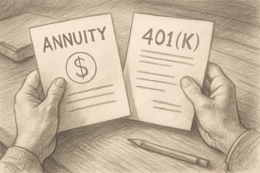 annuity 401k sketch