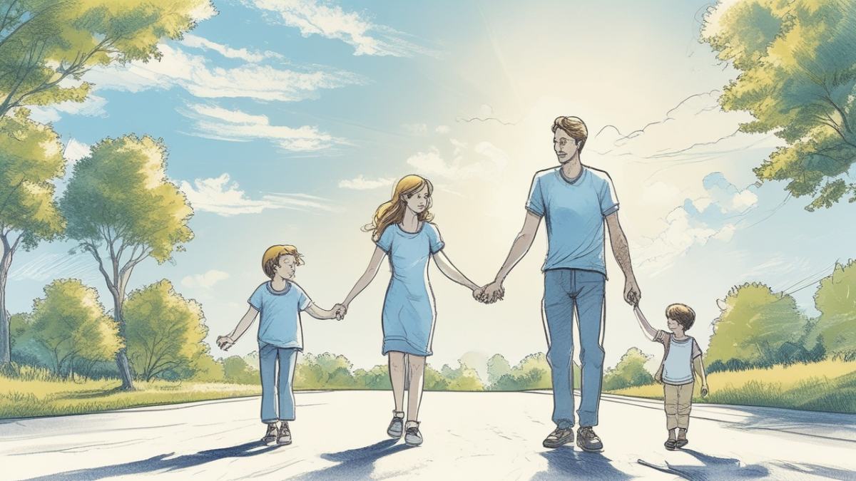 happy family symbolizing insurance
