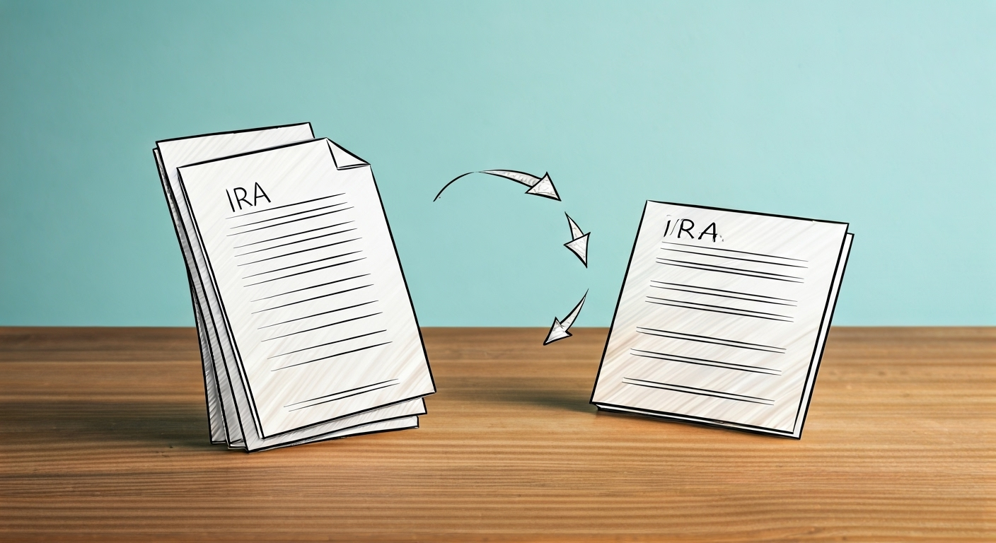 IRA rolling into annuity illustration