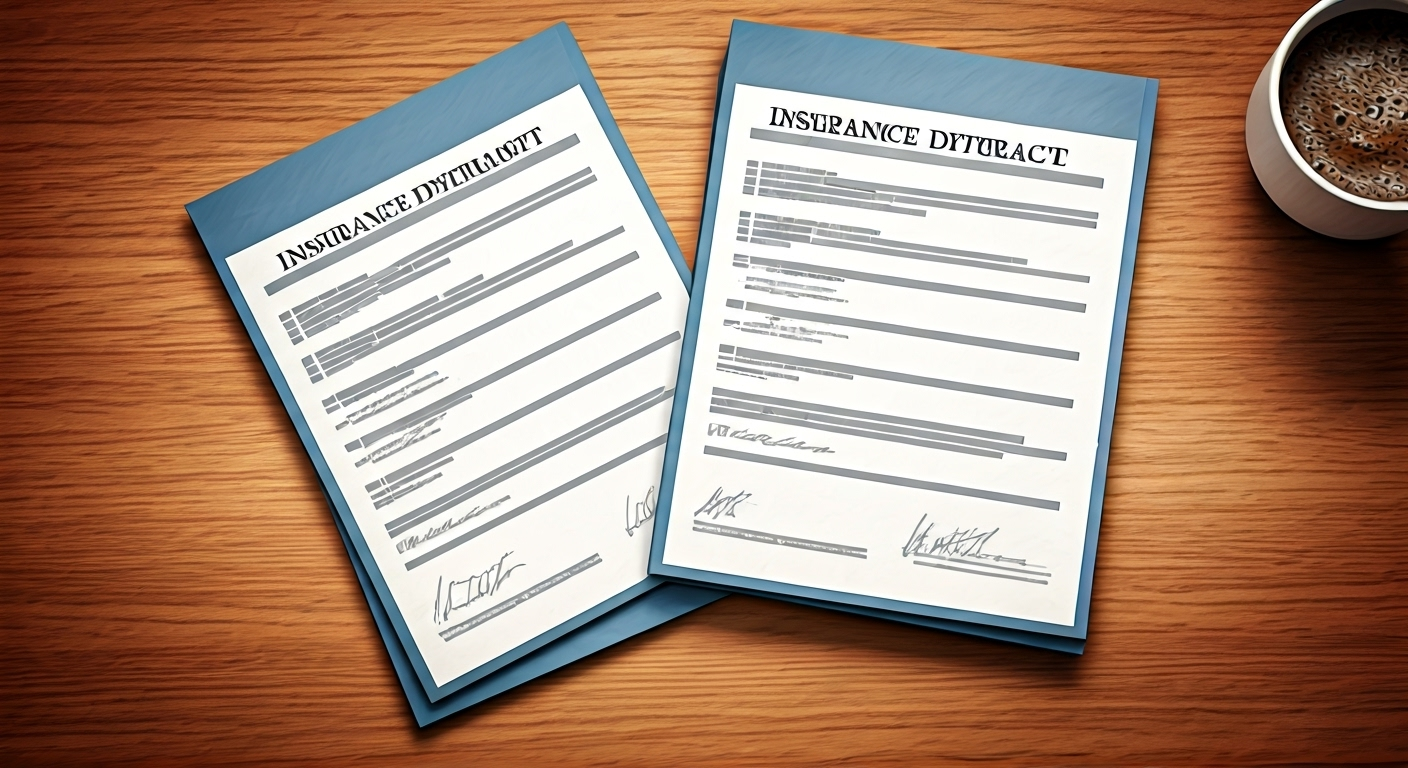 Comparing insurance documents