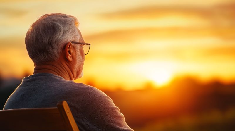 Elderly Man Enjoying The Benefits Of His Premium Financing Life Insurance