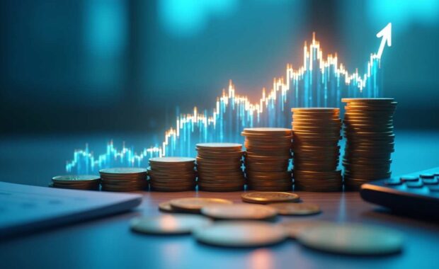 Finance and Investment Concept for Pre Retirement Safety