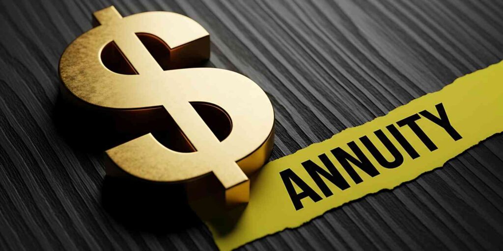 Dollar Sign with Annuity Text