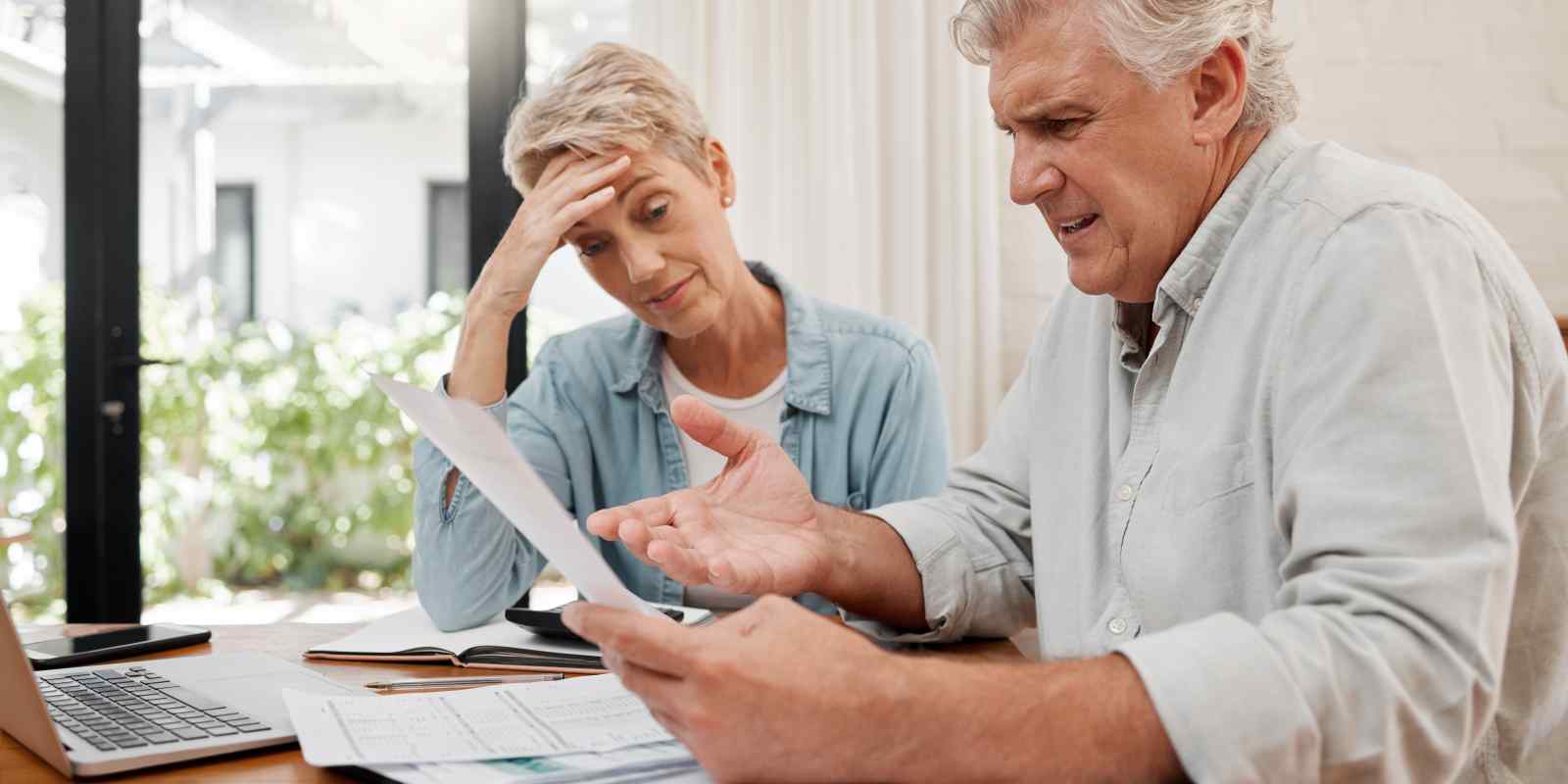 Senior Couple Stressed about Mistakes They Made in MYGA