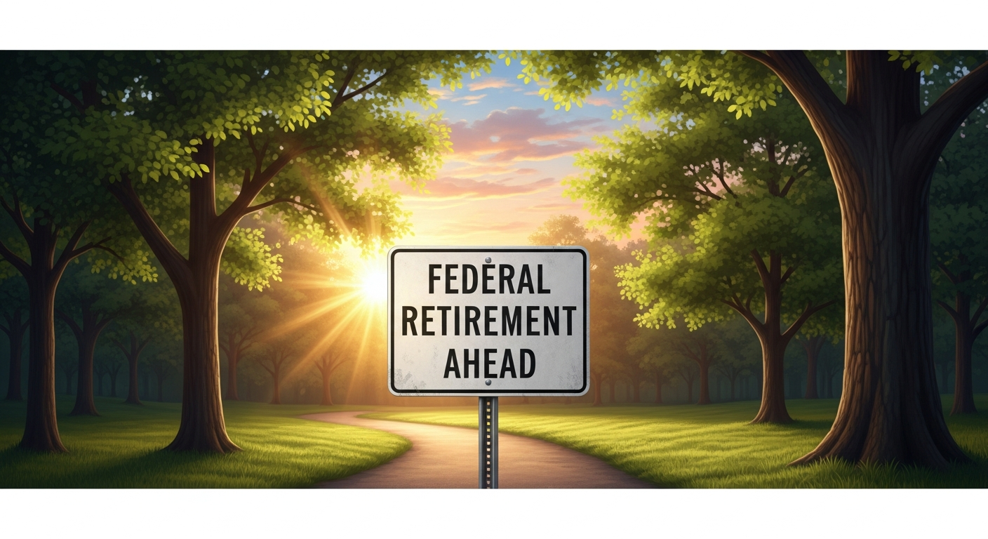 Sign for federal retirement planning