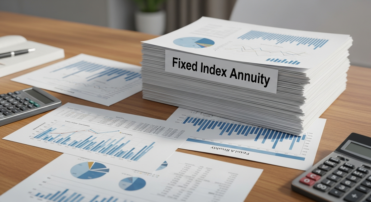 Annuity documents with charts