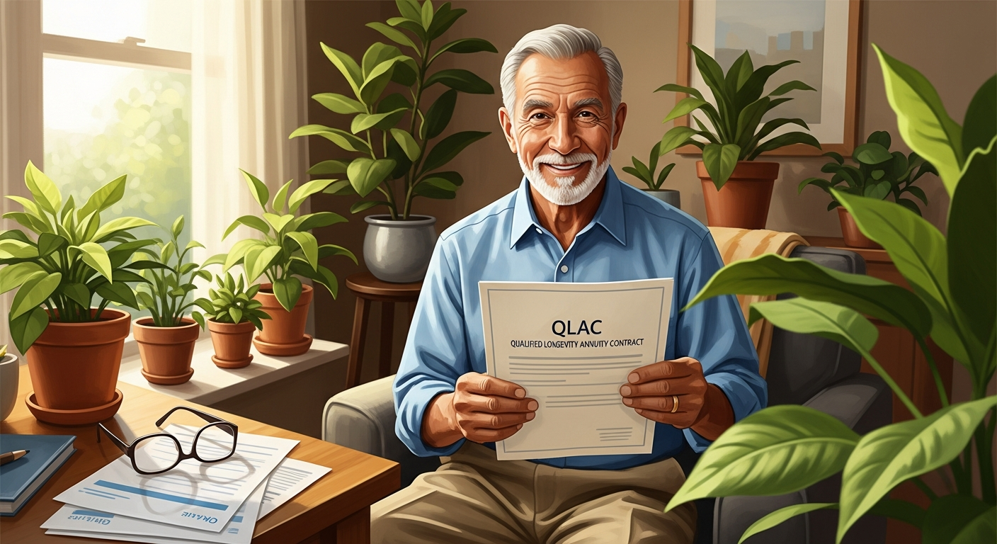 Retiree holds QLAC contract confidently