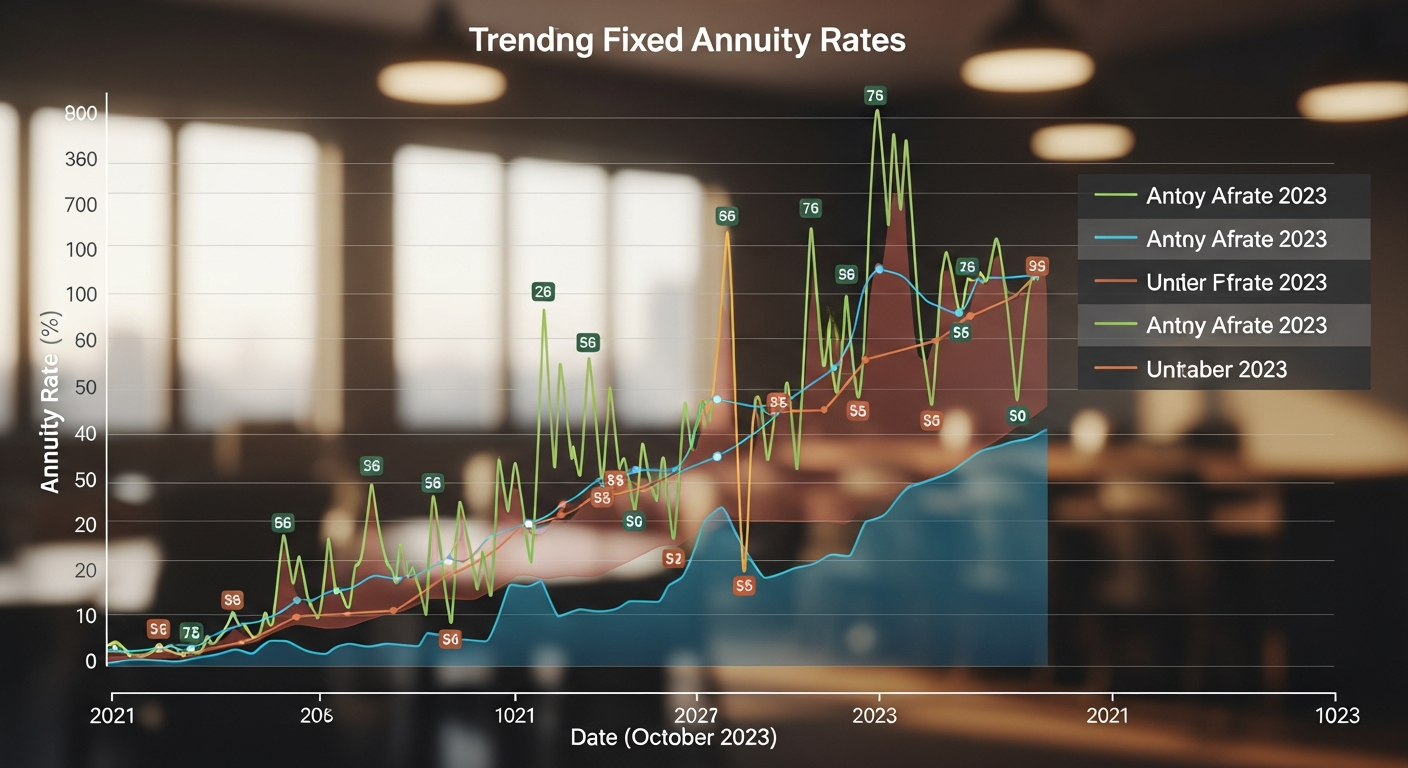 Chart of fixed annuity rates