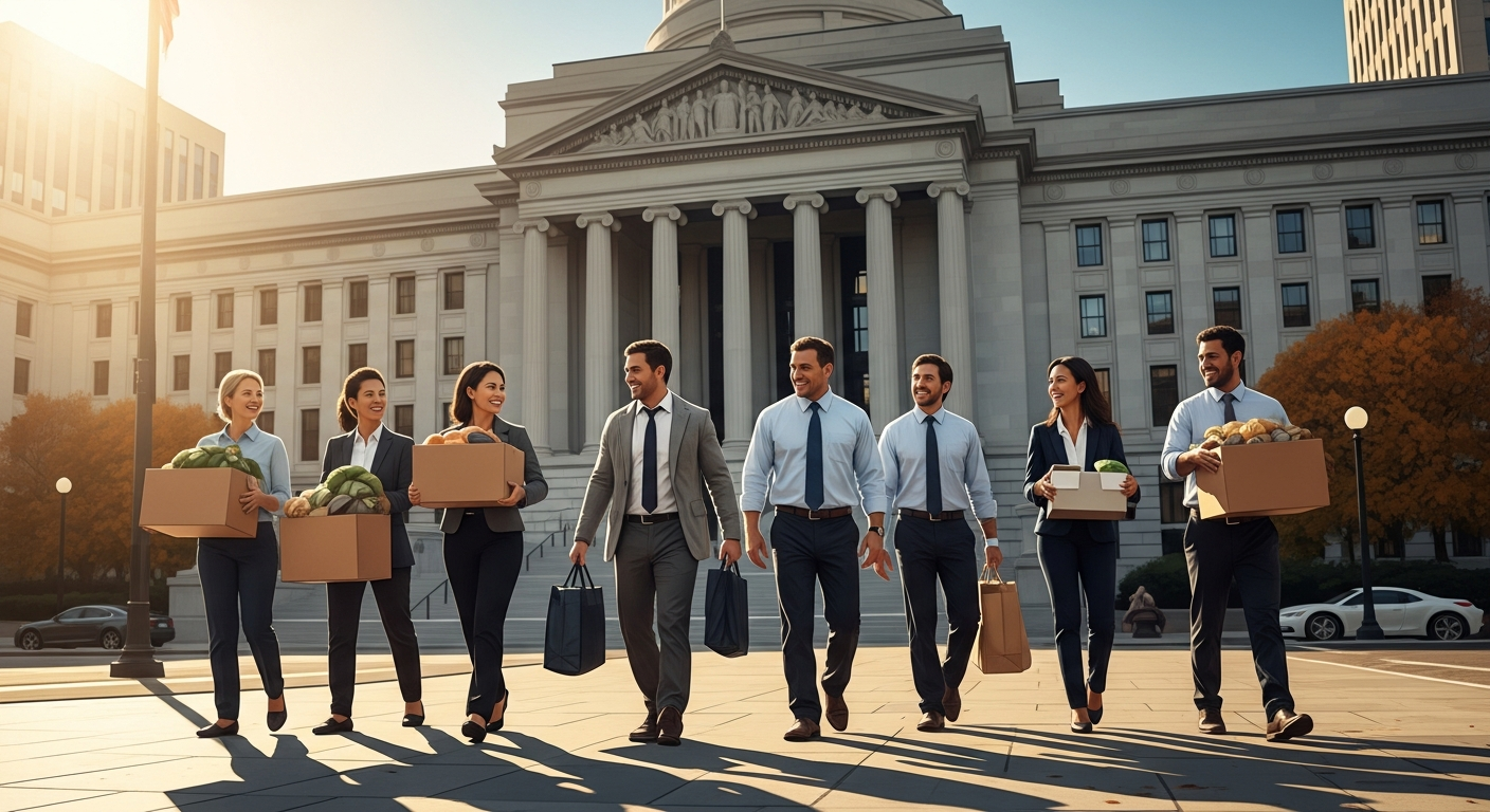 Federal employees retiring together