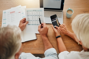 Couple Calculating MYGA Investment for Retirement