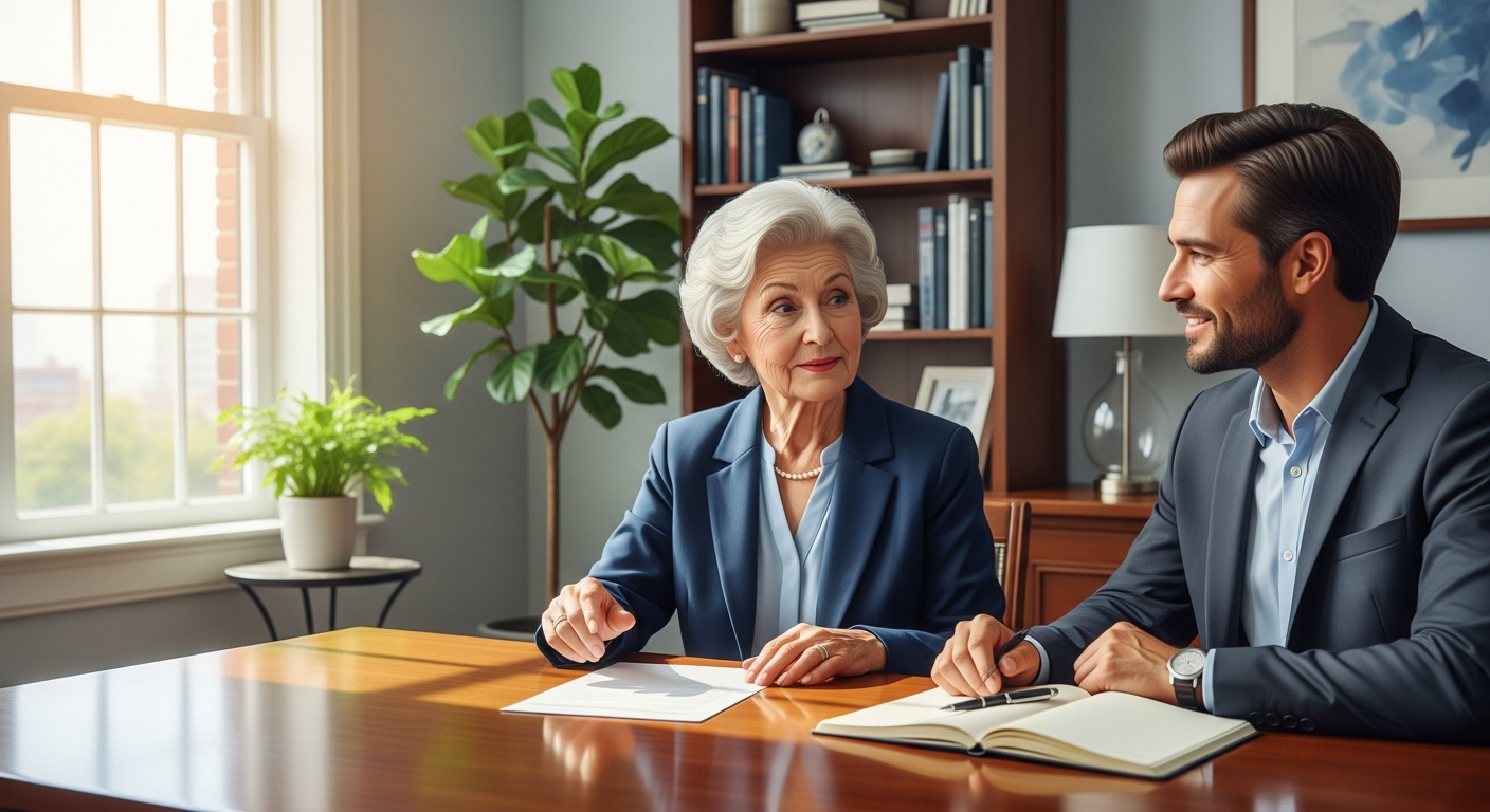 Donor meeting advisor for annuity